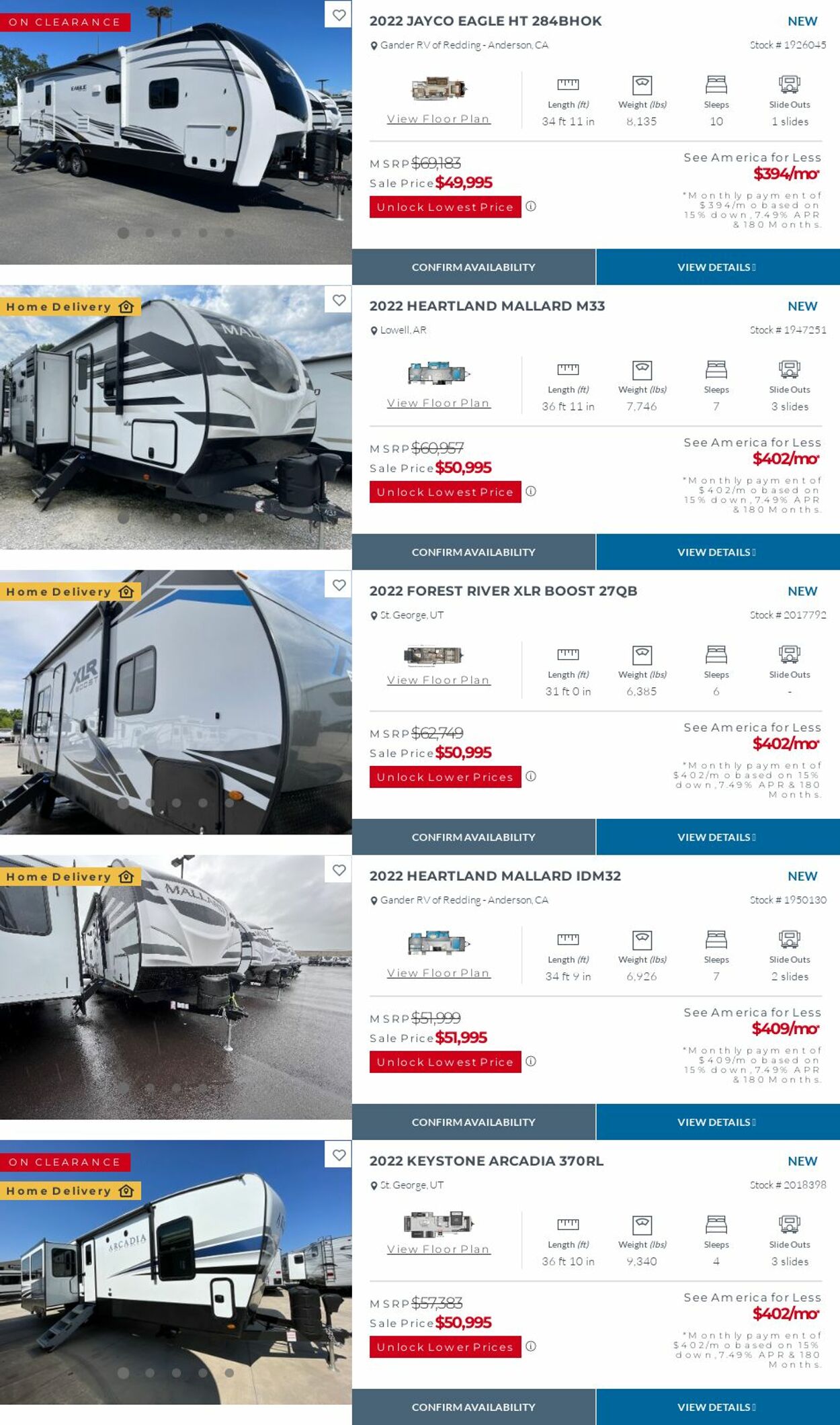 Weekly ad Gander RV 08/01/2022 - 08/31/2022