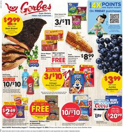 Weekly ad Gerbes Supermarkets 08/07/2024 - 08/13/2024