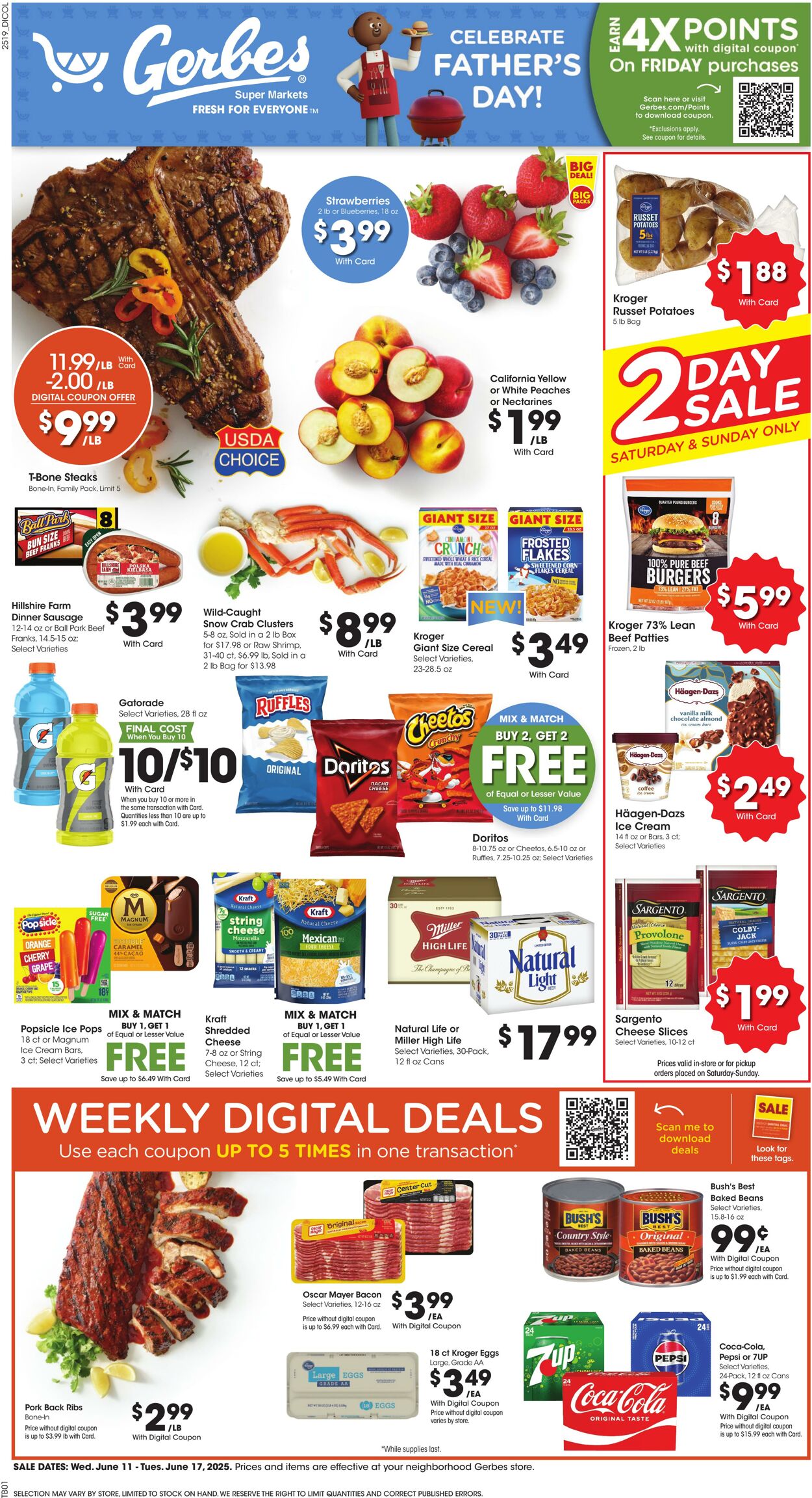 Weekly ad Gerbes Supermarkets 06/11/2025 - 06/17/2025