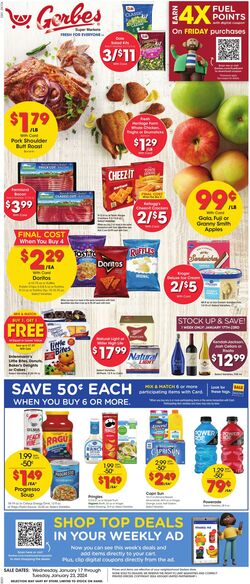 Weekly ad Gerbes Supermarkets 02/07/2024 - 02/13/2024