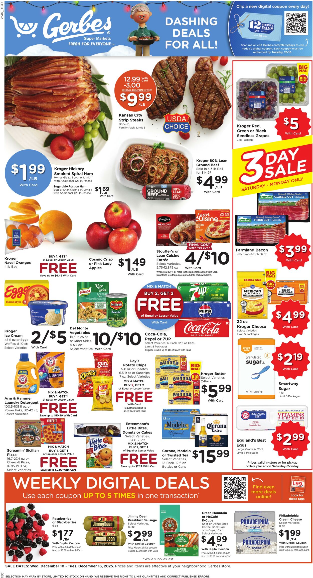 Weekly ad Gerbes Supermarkets 12/10/2025 - 12/16/2025