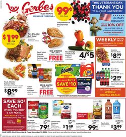 Weekly ad Gerbes Supermarkets 10/16/2024 - 10/22/2024