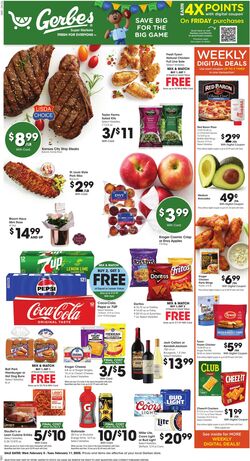 Weekly ad Gerbes Supermarkets 02/05/2025 - 02/11/2025