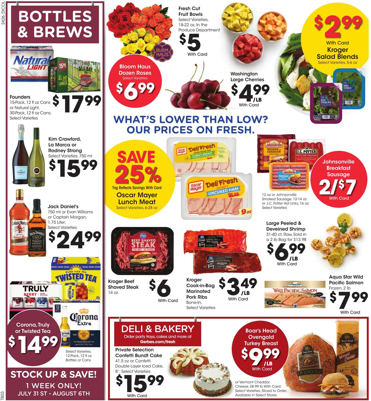 Weekly ad Gerbes Supermarkets 07/31/2024 - 08/06/2024