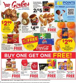 Weekly ad Gerbes Supermarkets 07/10/2024 - 07/11/2024