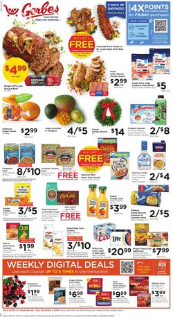 Weekly ad Gerbes Supermarkets 11/28/2025 - 12/02/2025