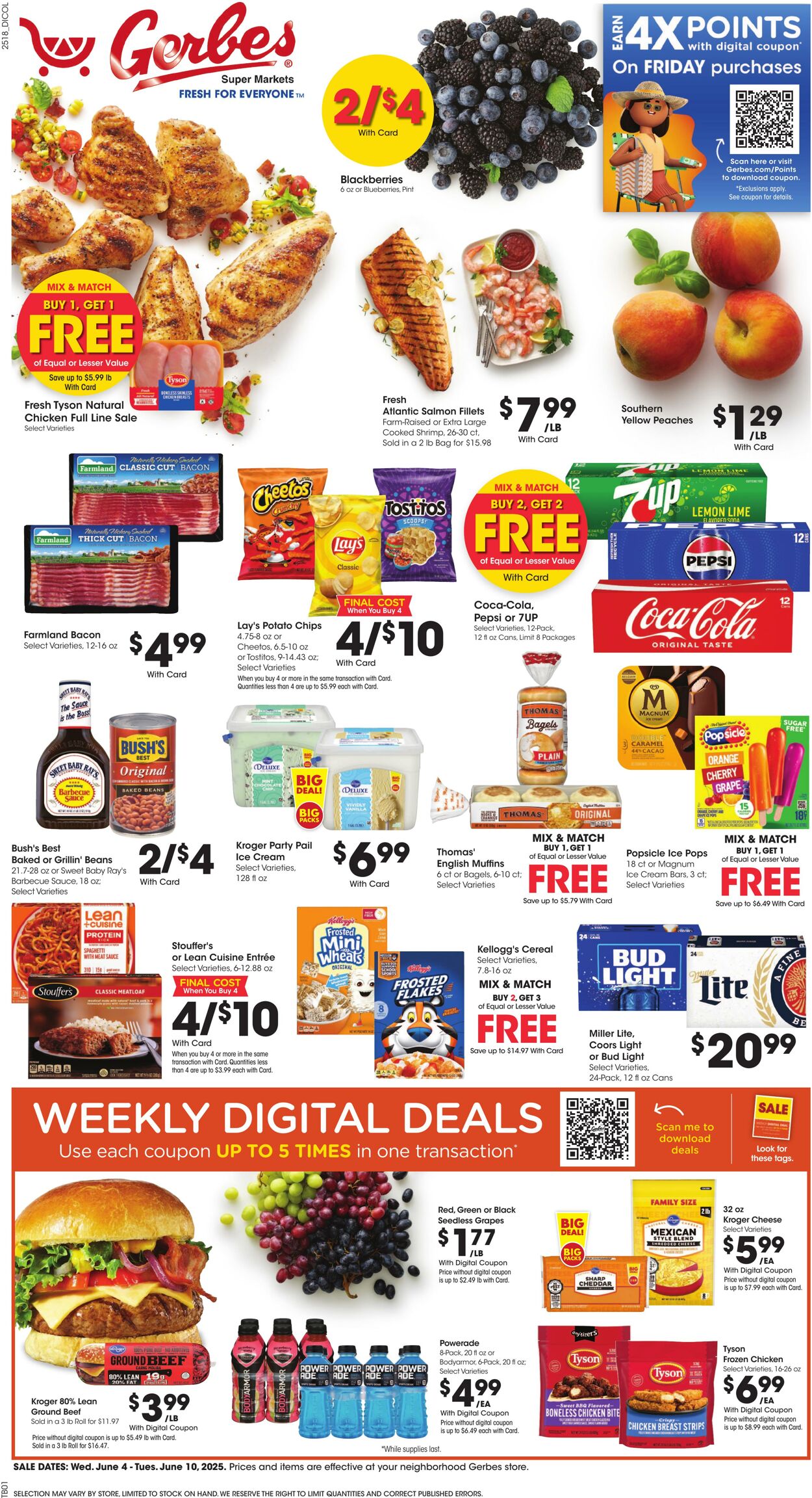 Weekly ad Gerbes Supermarkets 06/04/2025 - 06/10/2025