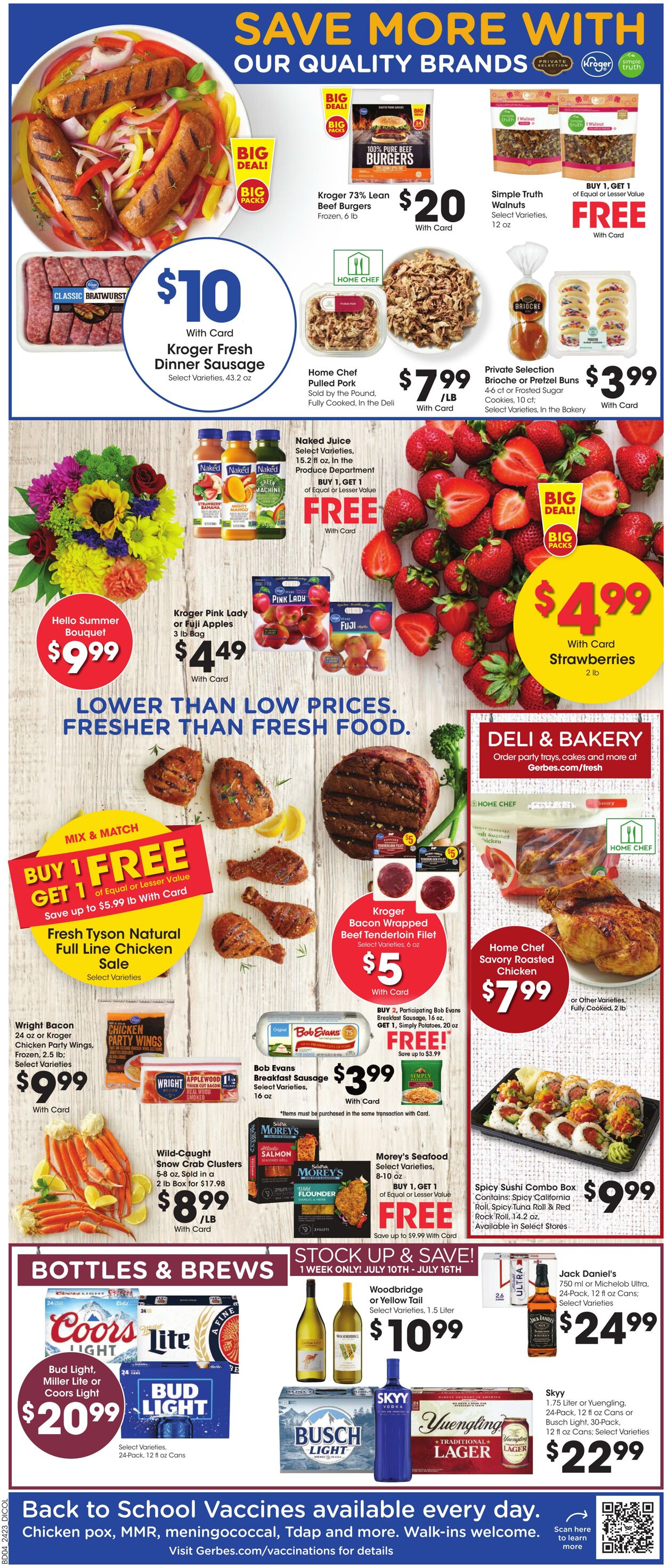 Weekly ad Gerbes Supermarkets 07/10/2024 - 07/16/2024