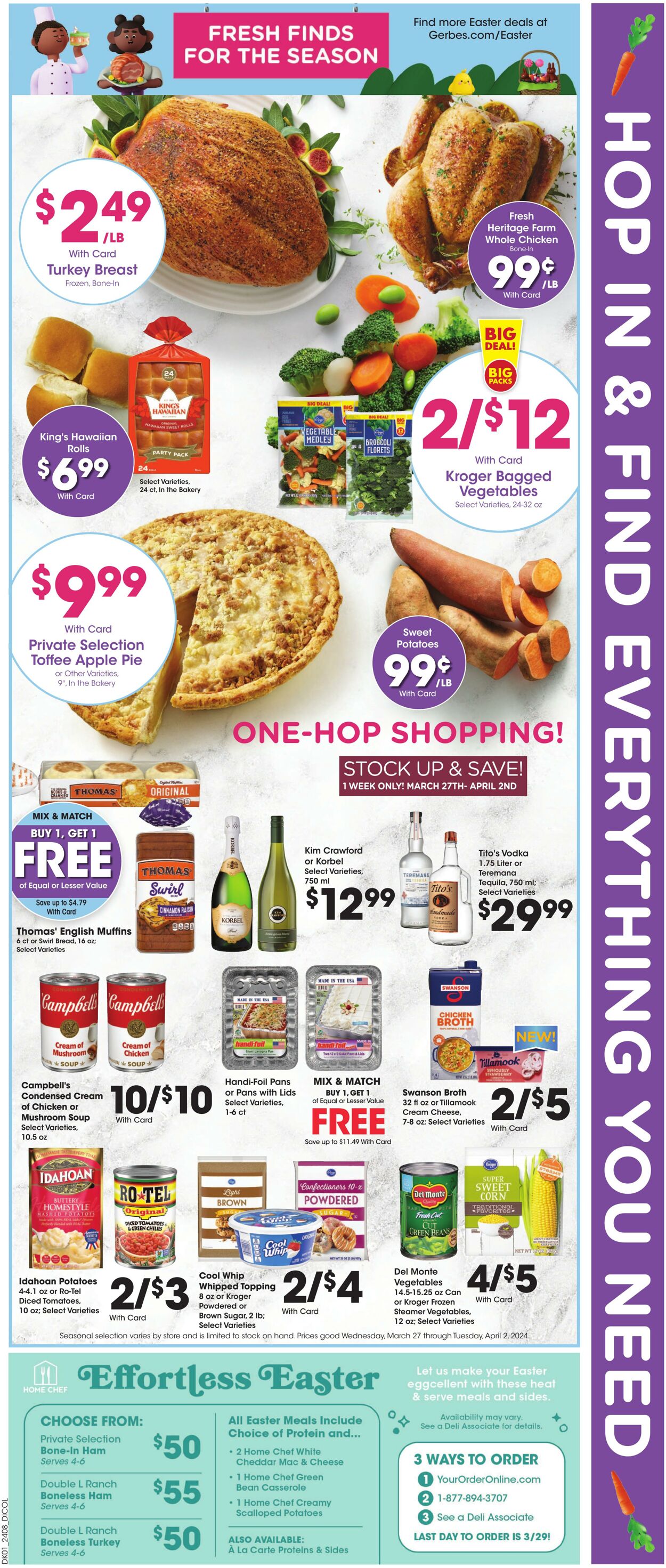 Weekly ad Gerbes Supermarkets 03/27/2024 - 04/02/2024