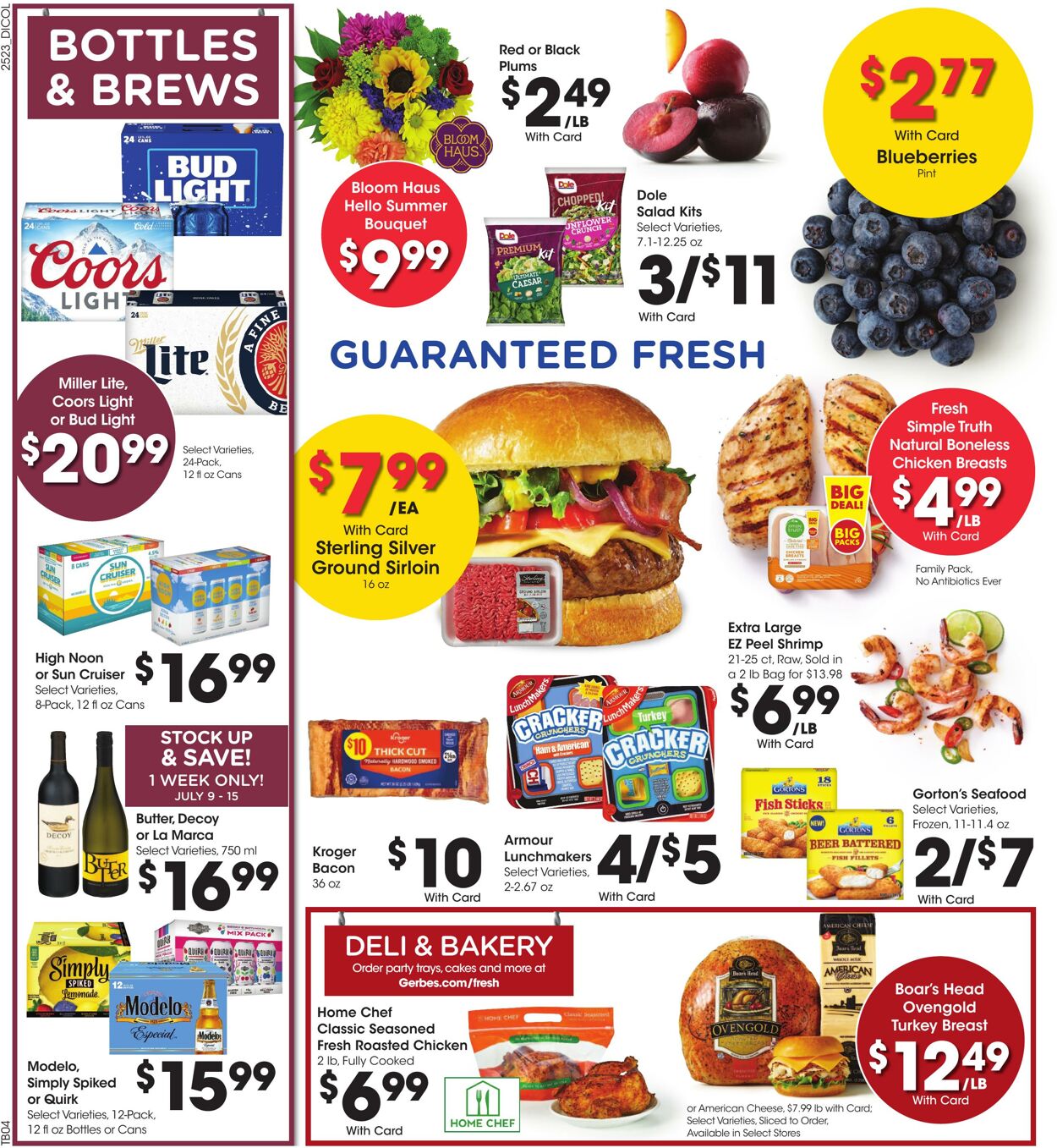 Weekly ad Gerbes Supermarkets 07/09/2025 - 07/15/2025
