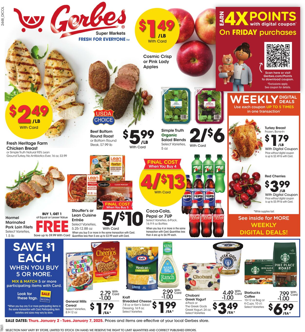 Weekly ad Gerbes Supermarkets 01/02/2025 - 01/07/2025