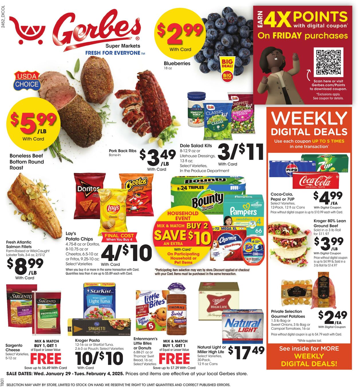 Weekly ad Gerbes Supermarkets 01/29/2025 - 02/04/2025