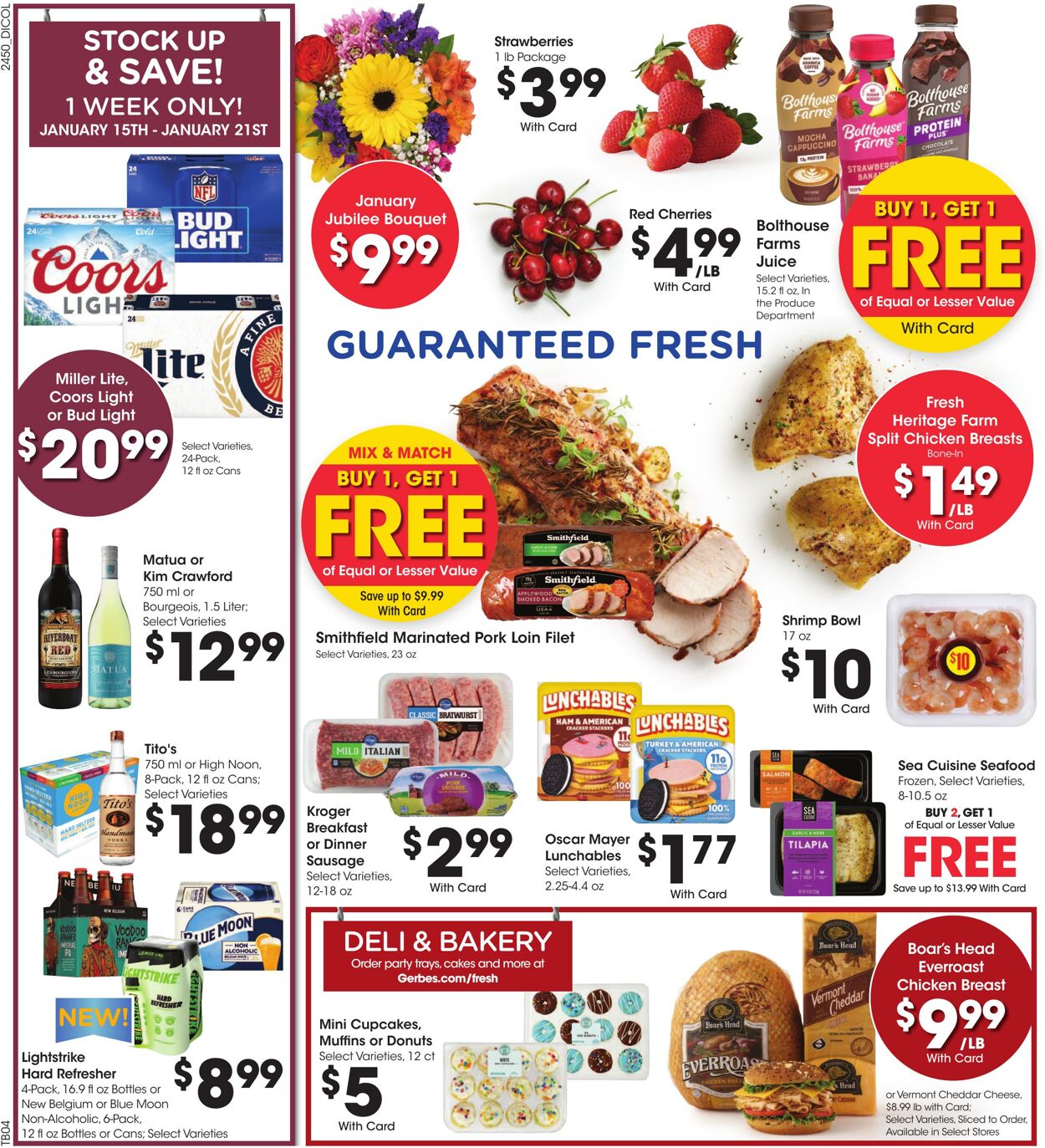 Weekly ad Gerbes Supermarkets 01/15/2025 - 01/21/2025