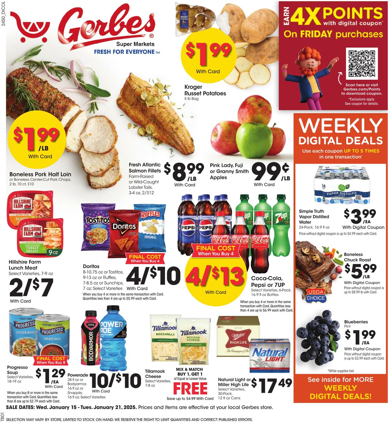 Weekly ad Gerbes Supermarkets 01/15/2025 - 01/21/2025