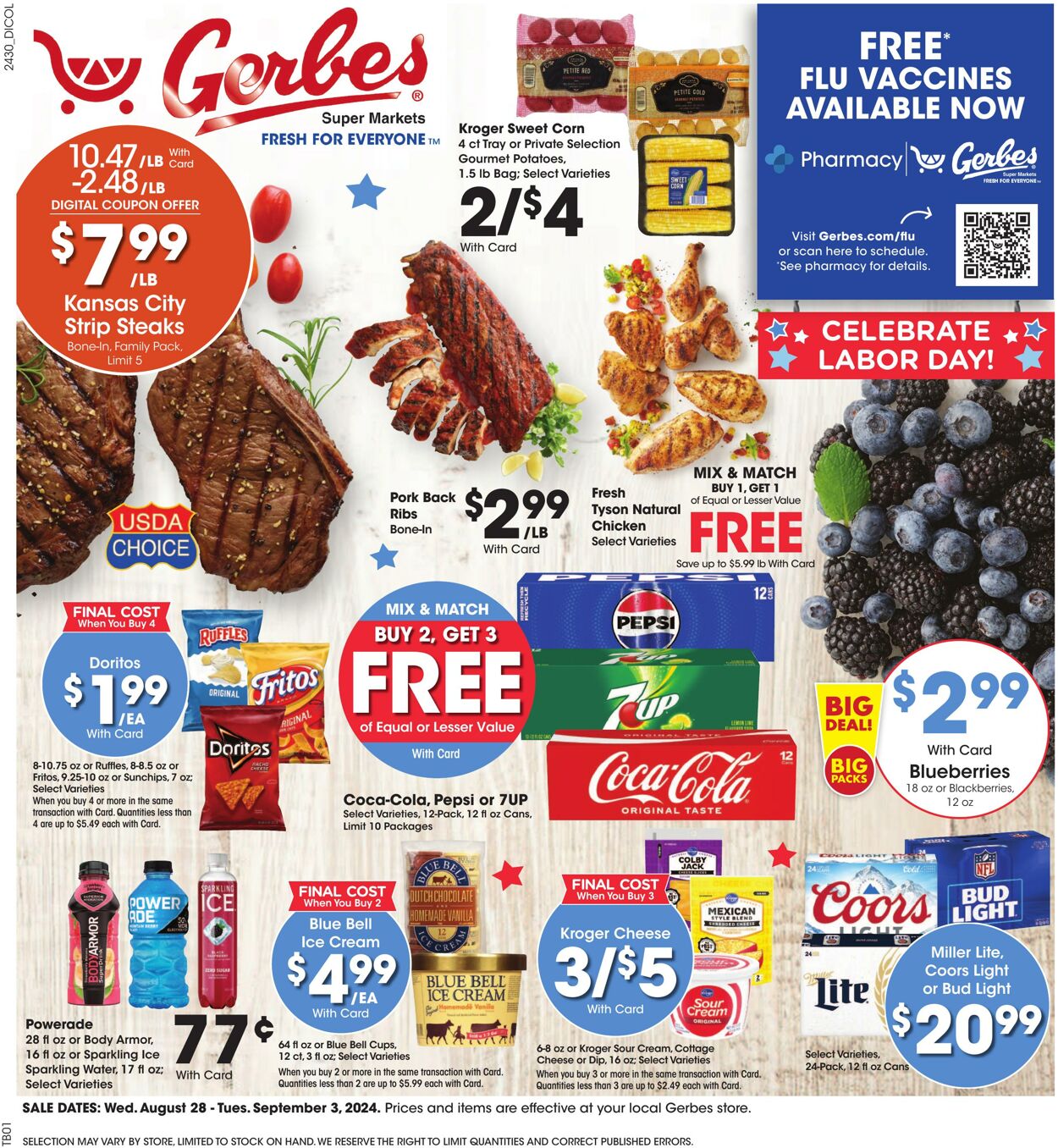 Weekly ad Gerbes Supermarkets 08/28/2024 - 09/03/2024