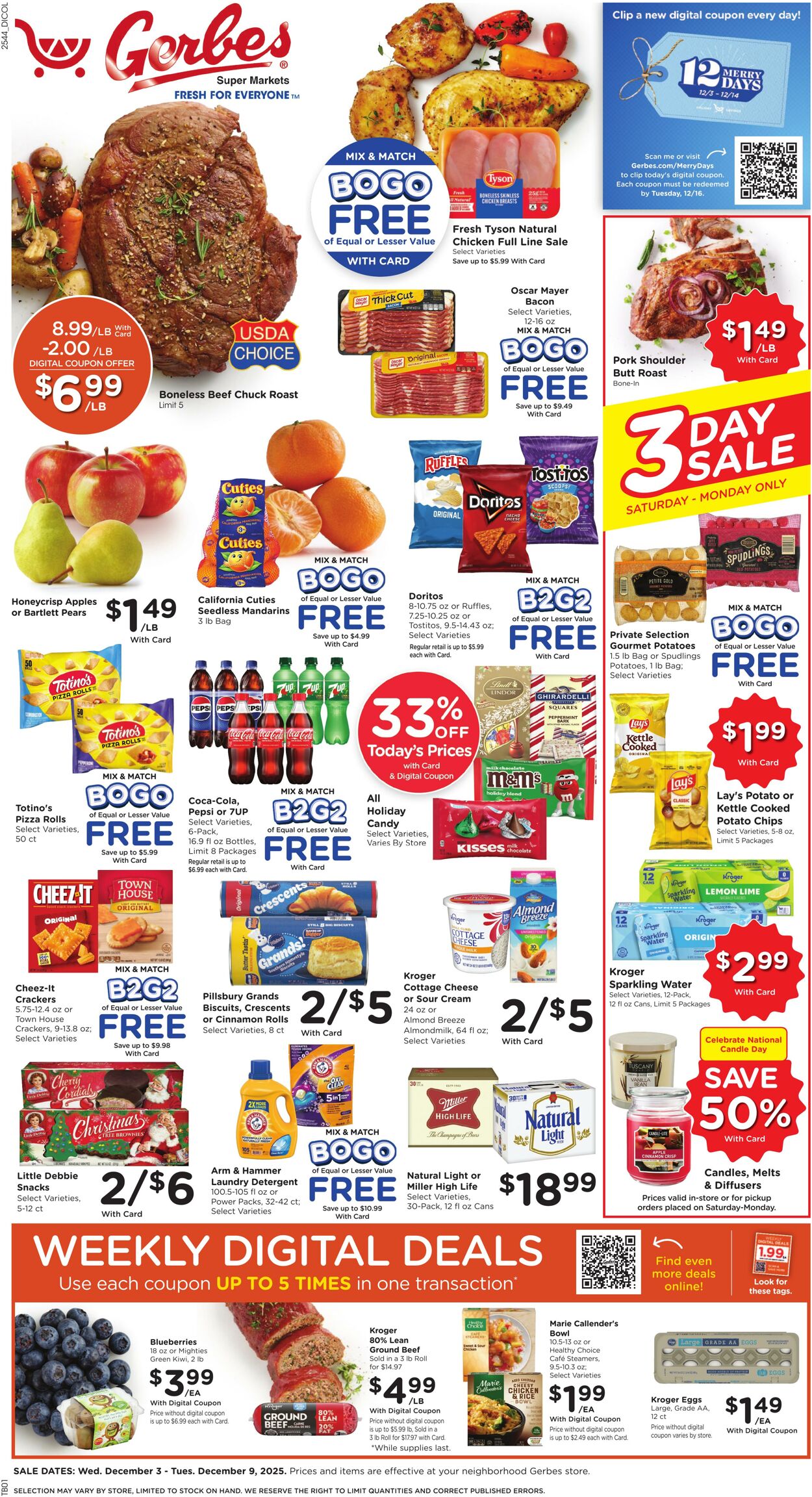 Weekly ad Gerbes Supermarkets 12/03/2025 - 12/09/2025