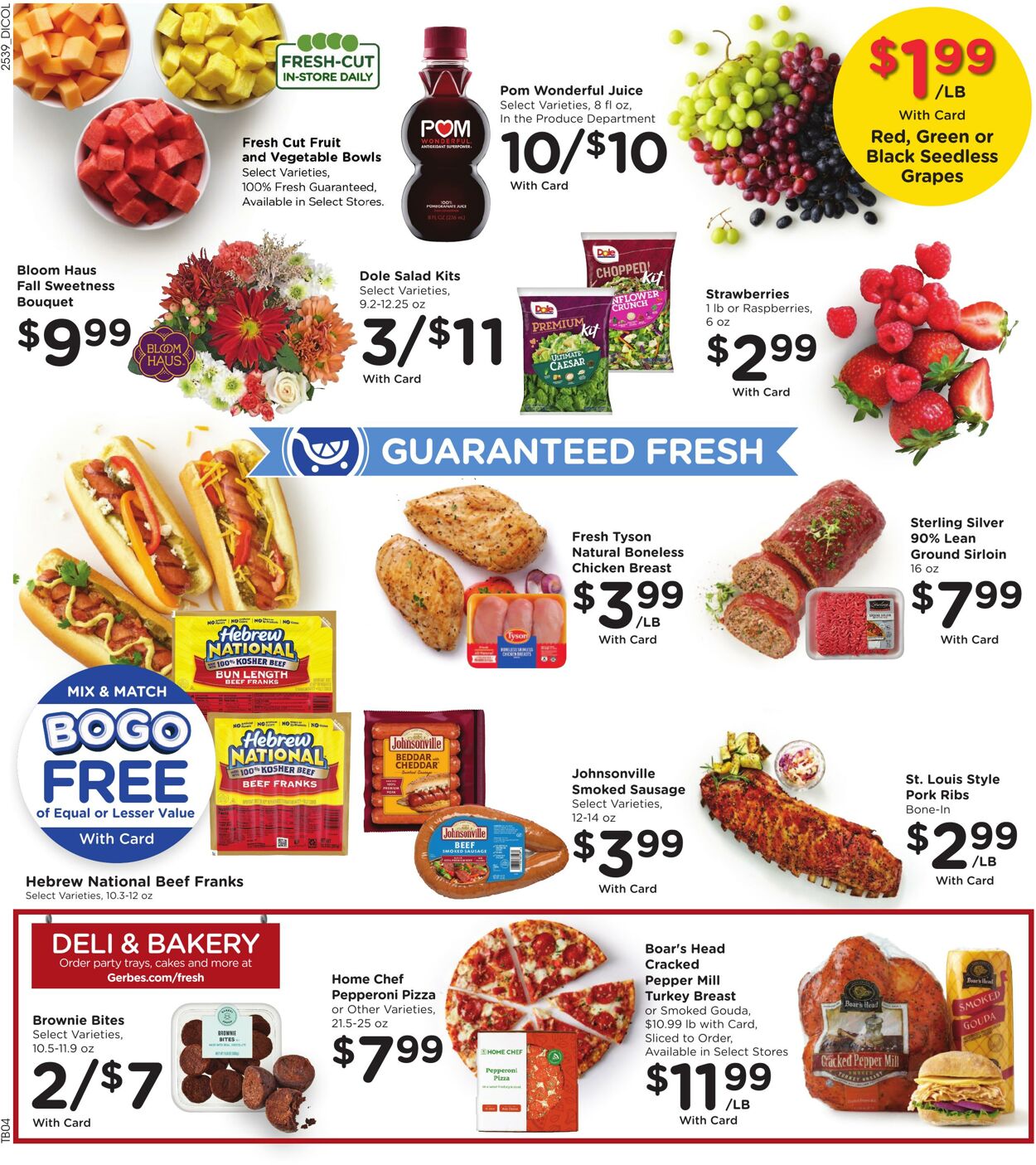Weekly ad Gerbes Supermarkets 10/29/2025 - 11/04/2025