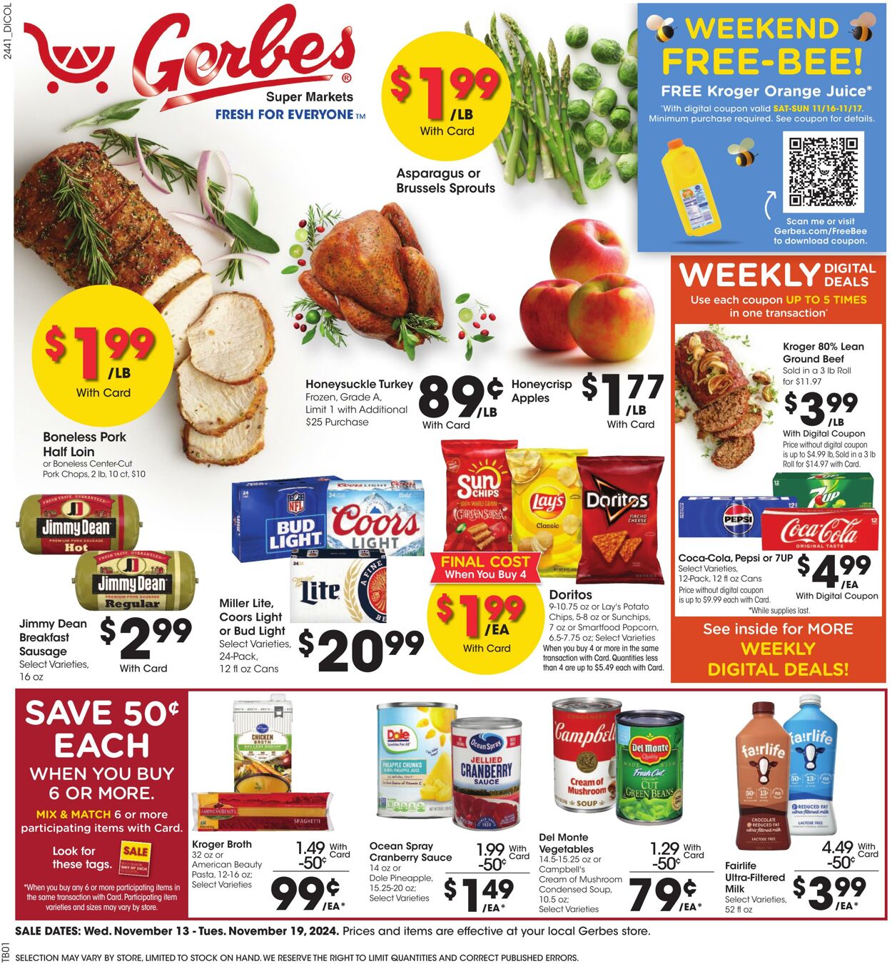 Gerbes Supermarkets Promotional weekly ads