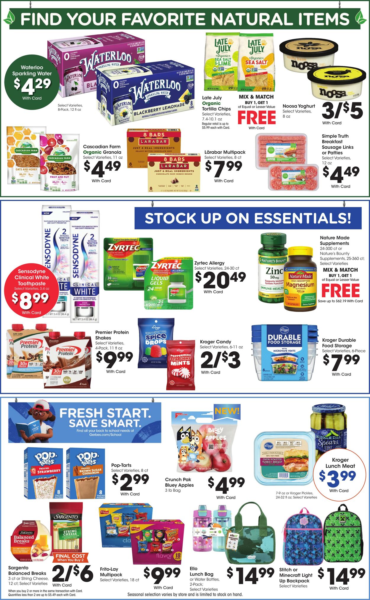 Weekly ad Gerbes Supermarkets 08/13/2025 - 08/19/2025