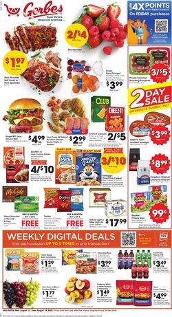 Weekly ad Gerbes Supermarkets 08/13/2025 - 08/19/2025