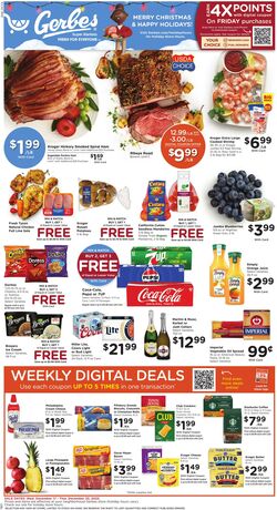 Weekly ad Gerbes Supermarkets 12/17/2025 - 12/25/2025