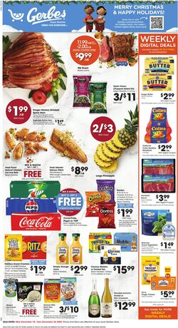 Weekly ad Gerbes Supermarkets 12/18/2024 - 12/24/2024