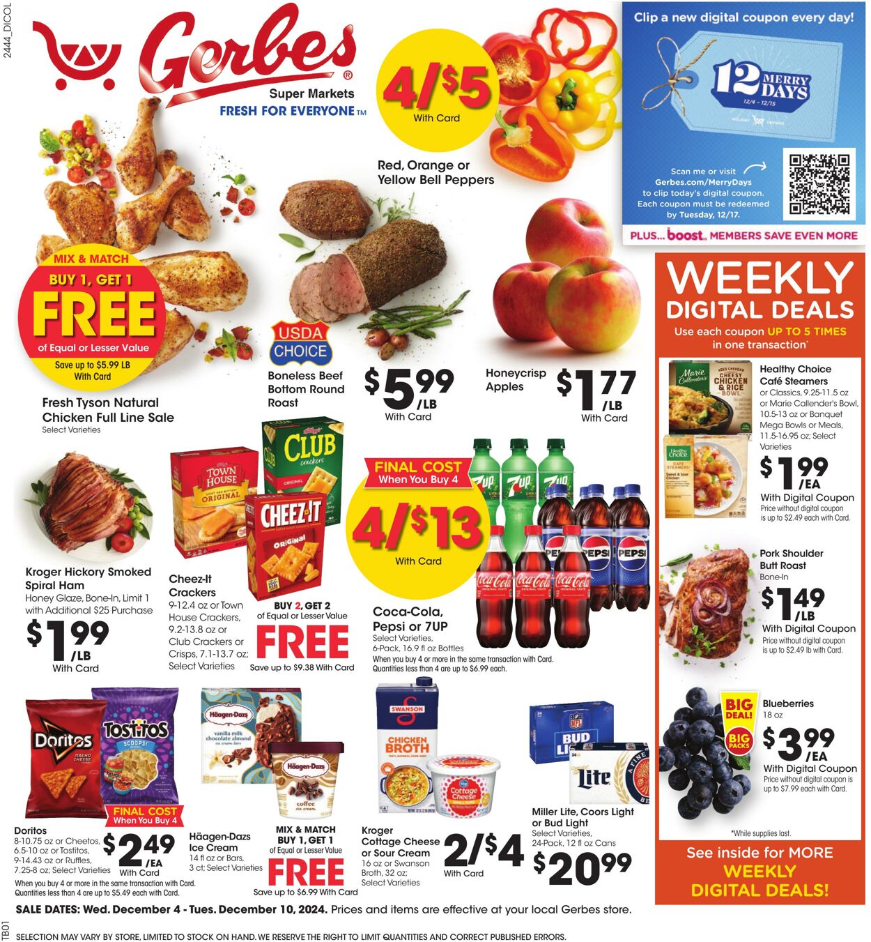 Weekly ad Gerbes Supermarkets 12/04/2024 - 12/10/2024