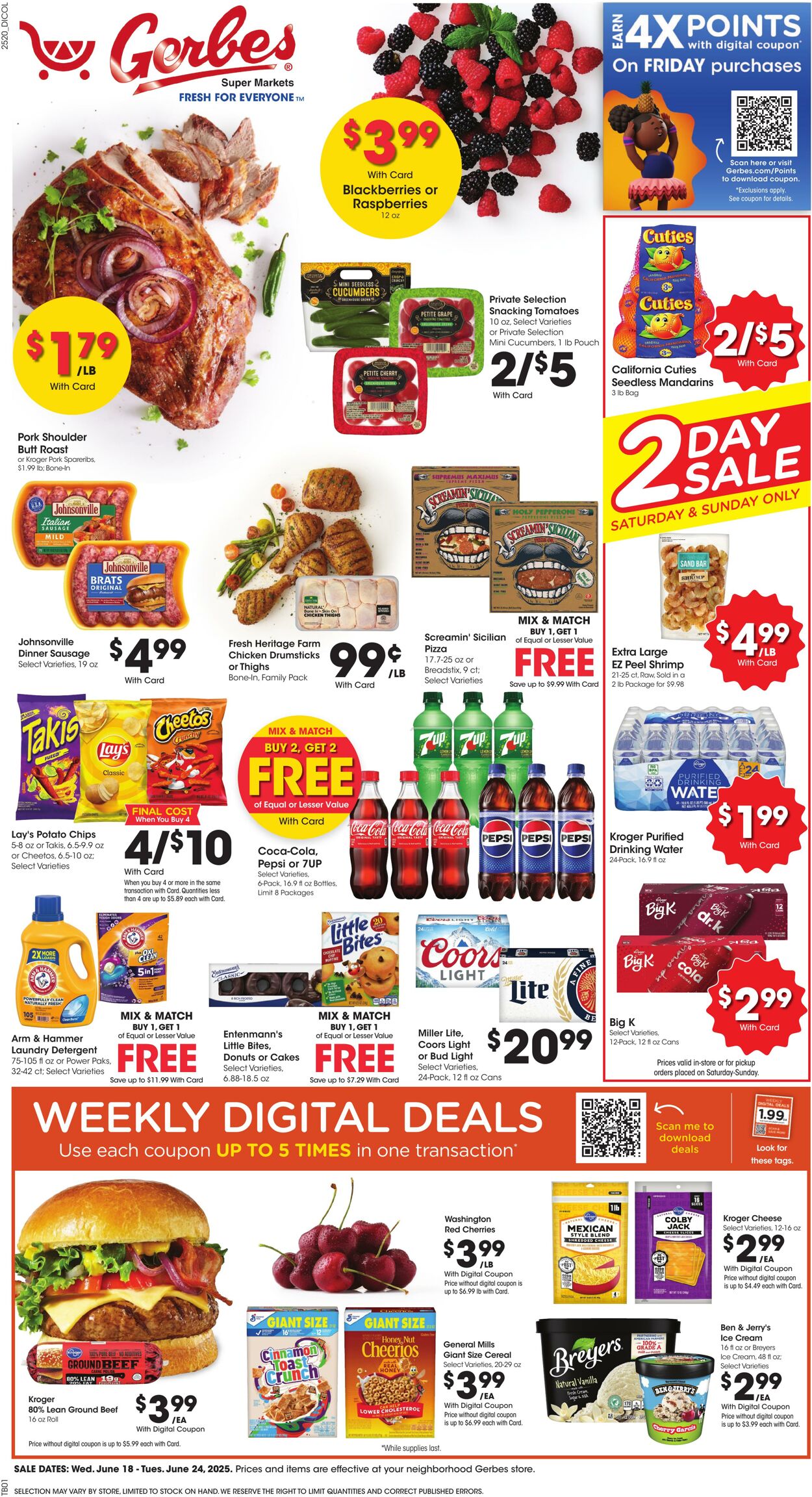Weekly ad Gerbes Supermarkets 06/18/2025 - 06/24/2025