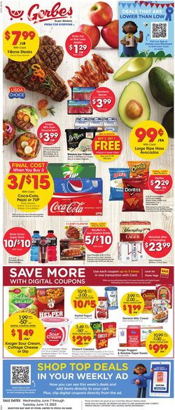 Weekly ad Gerbes Supermarkets 06/07/2023 - 06/13/2023