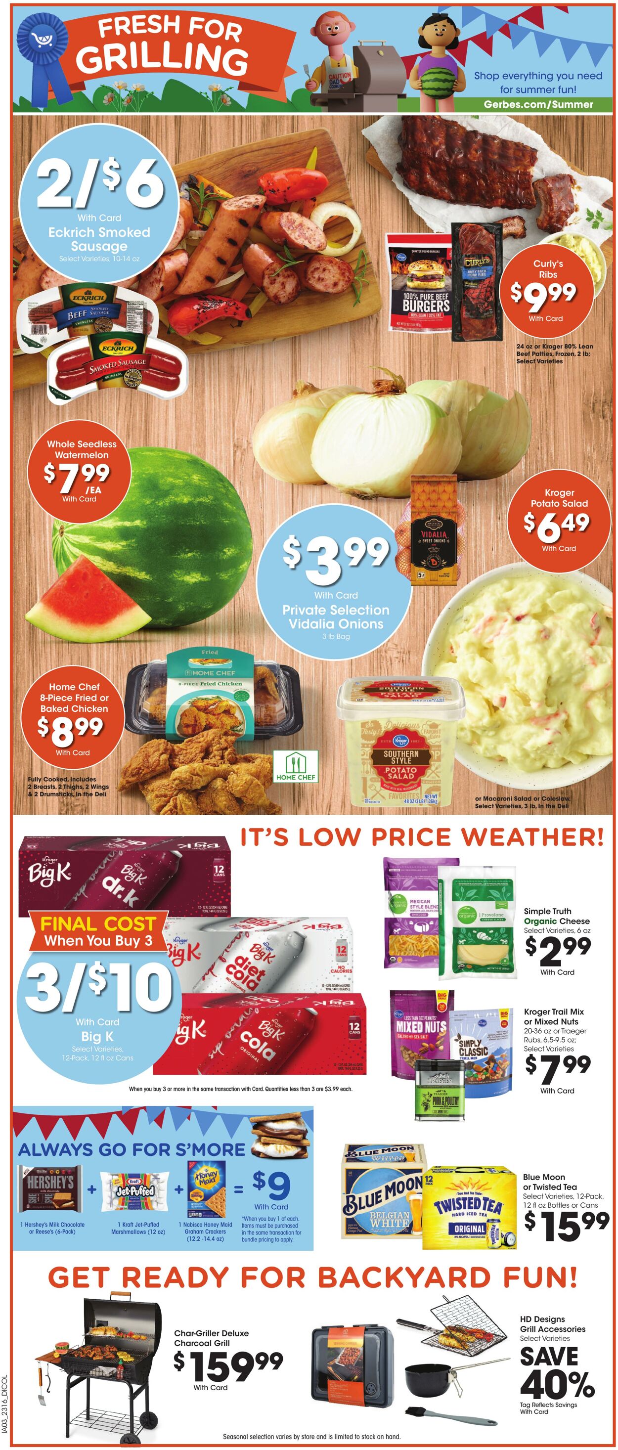 Weekly ad Gerbes Supermarkets 05/17/2023 - 05/23/2023