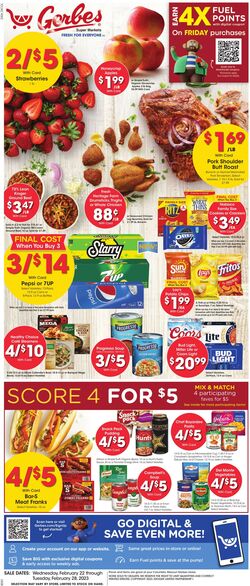 Weekly ad Gerbes Supermarkets 02/22/2023 - 02/28/2023