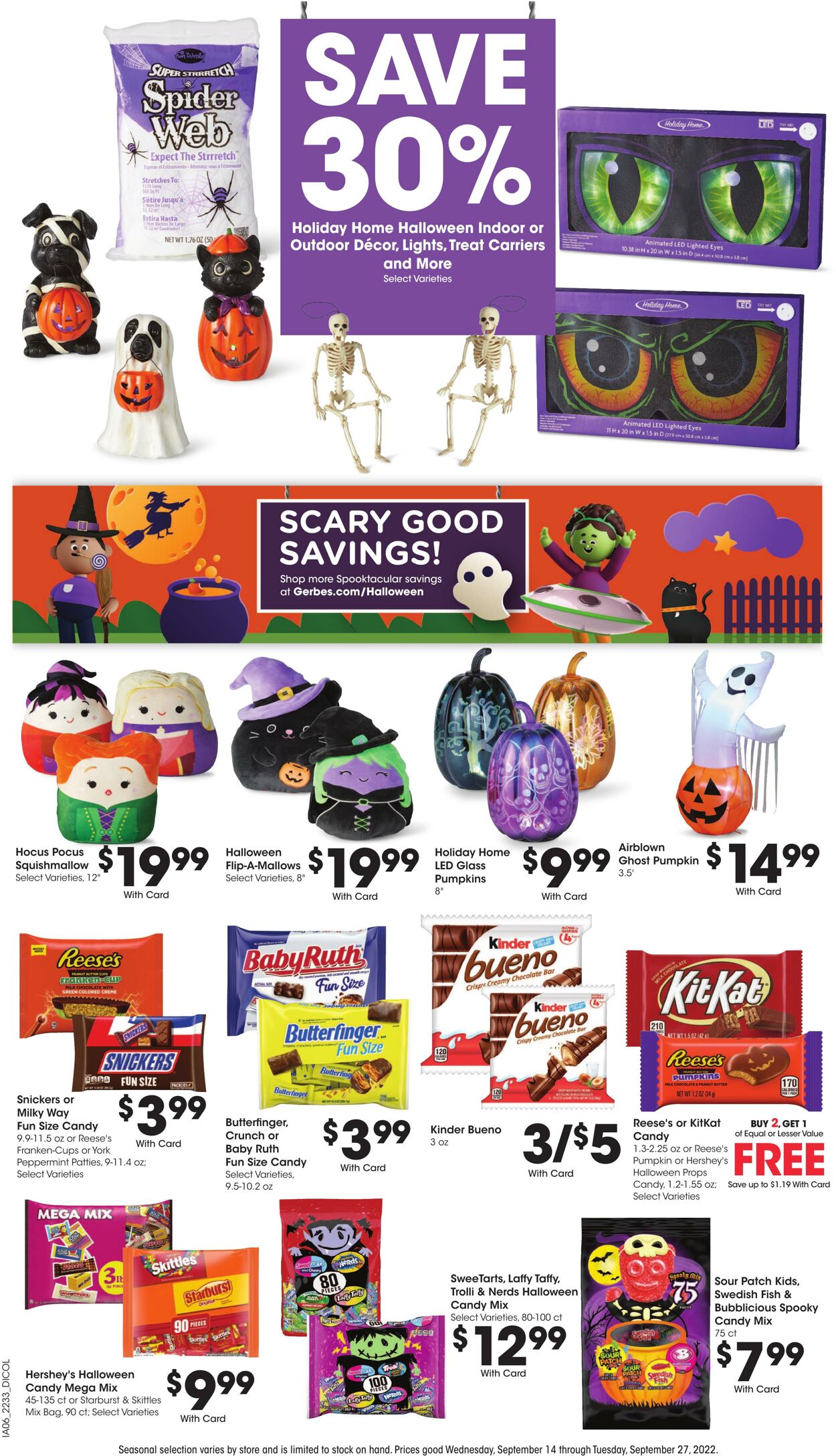 Weekly ad Gerbes Supermarkets 09/14/2022 - 09/20/2022