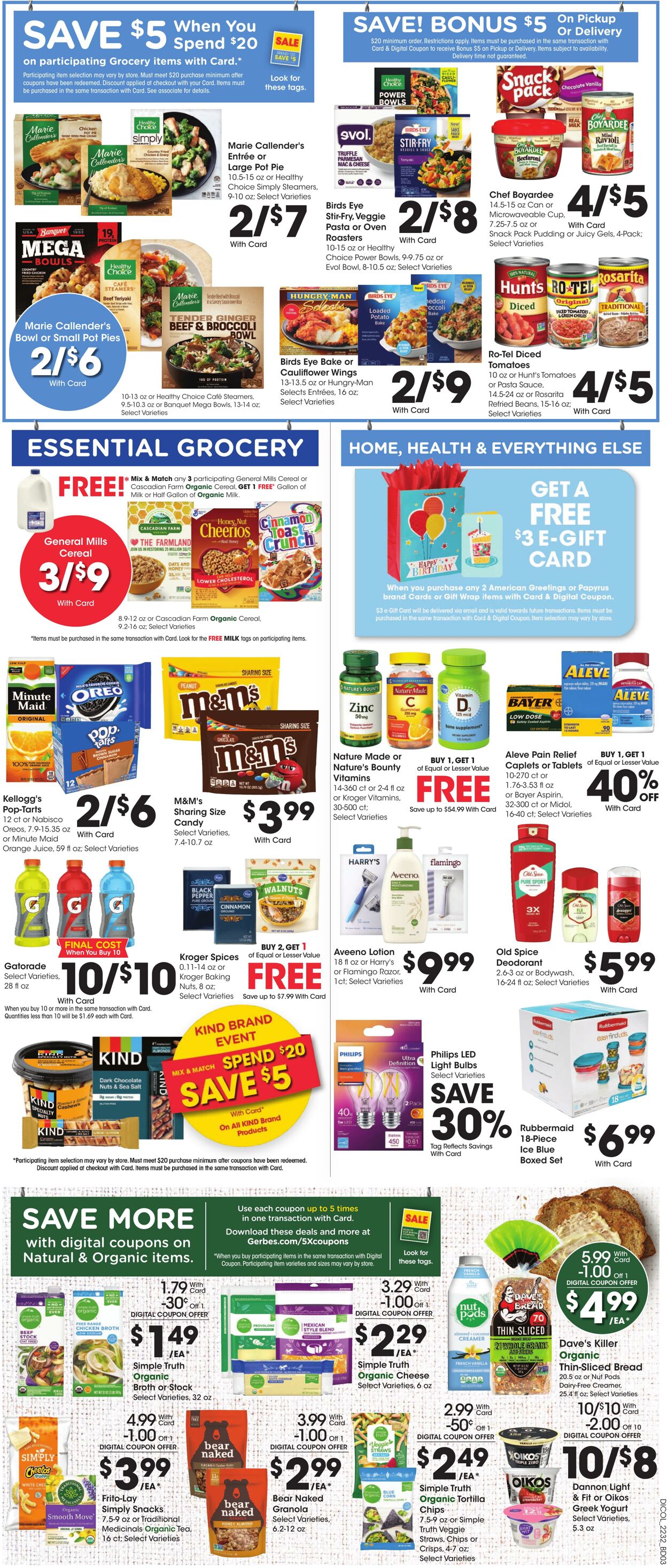 Weekly ad Gerbes Supermarkets 09/07/2022 - 09/13/2022