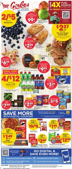 Weekly ad Gerbes Supermarkets 02/15/2023 - 02/21/2023