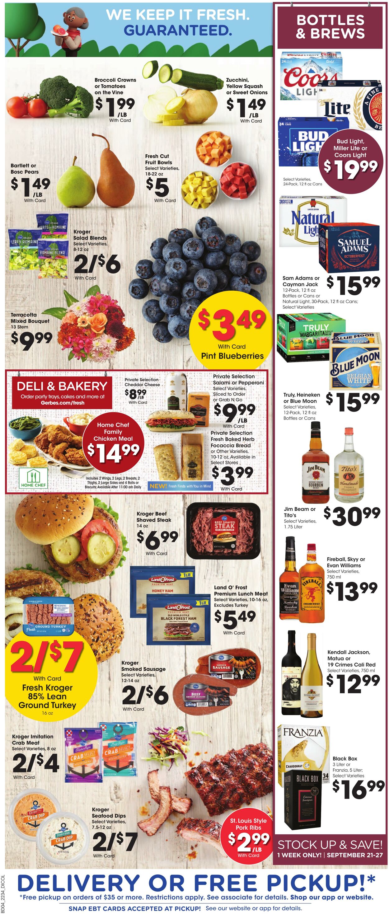 Weekly ad Gerbes Supermarkets 09/21/2022 - 09/27/2022