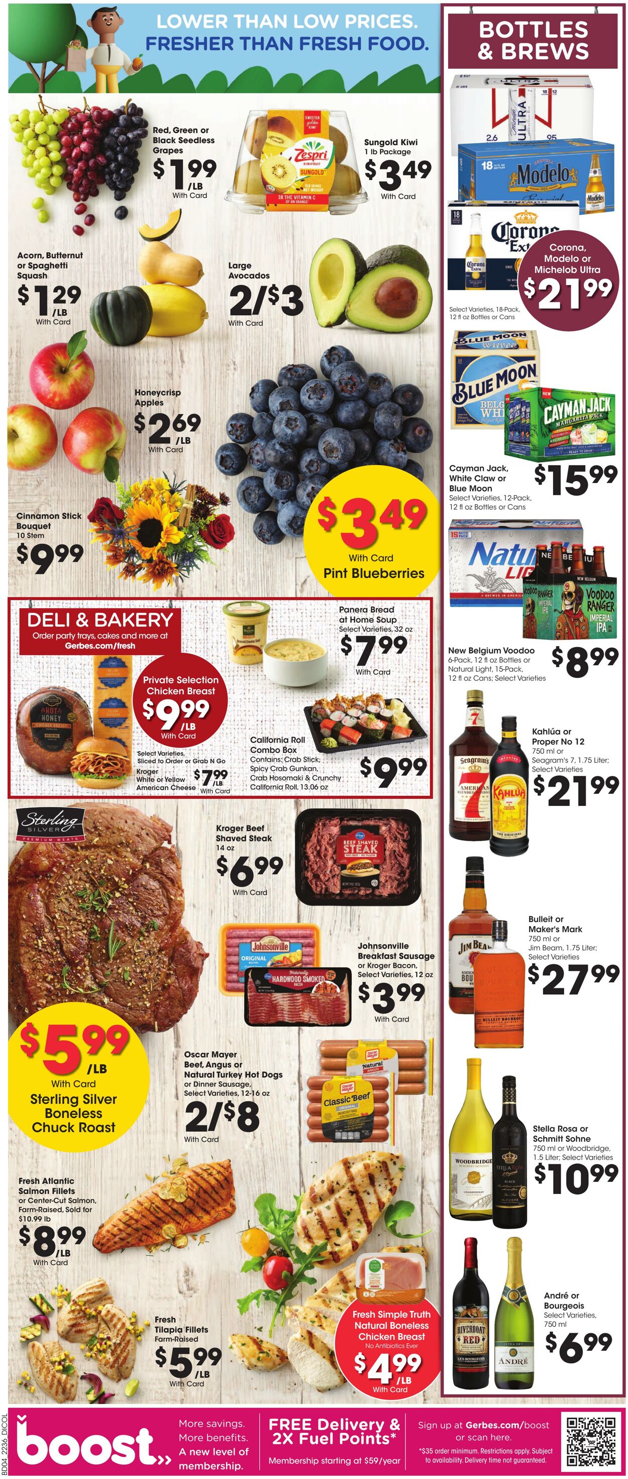 Weekly ad Gerbes Supermarkets 10/05/2022 - 10/11/2022