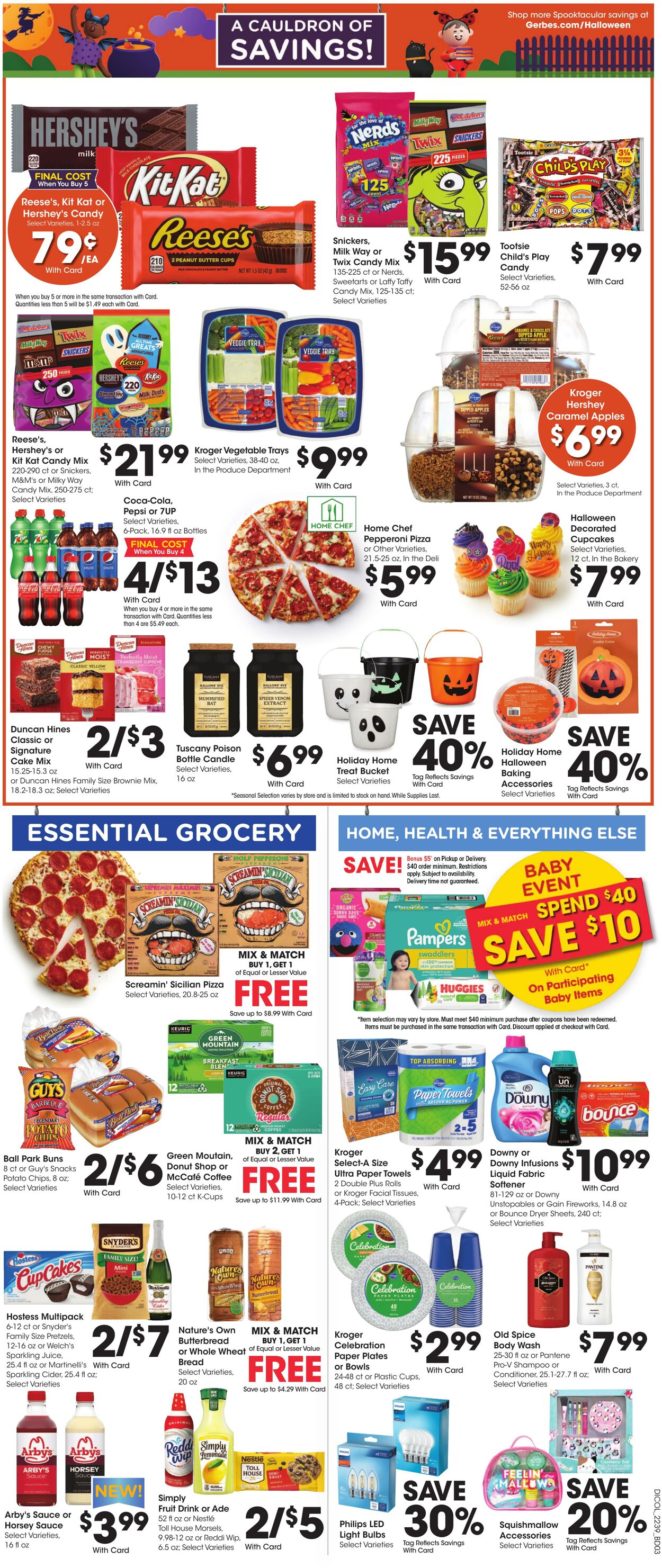 Weekly ad Gerbes Supermarkets 10/26/2022 - 11/01/2022