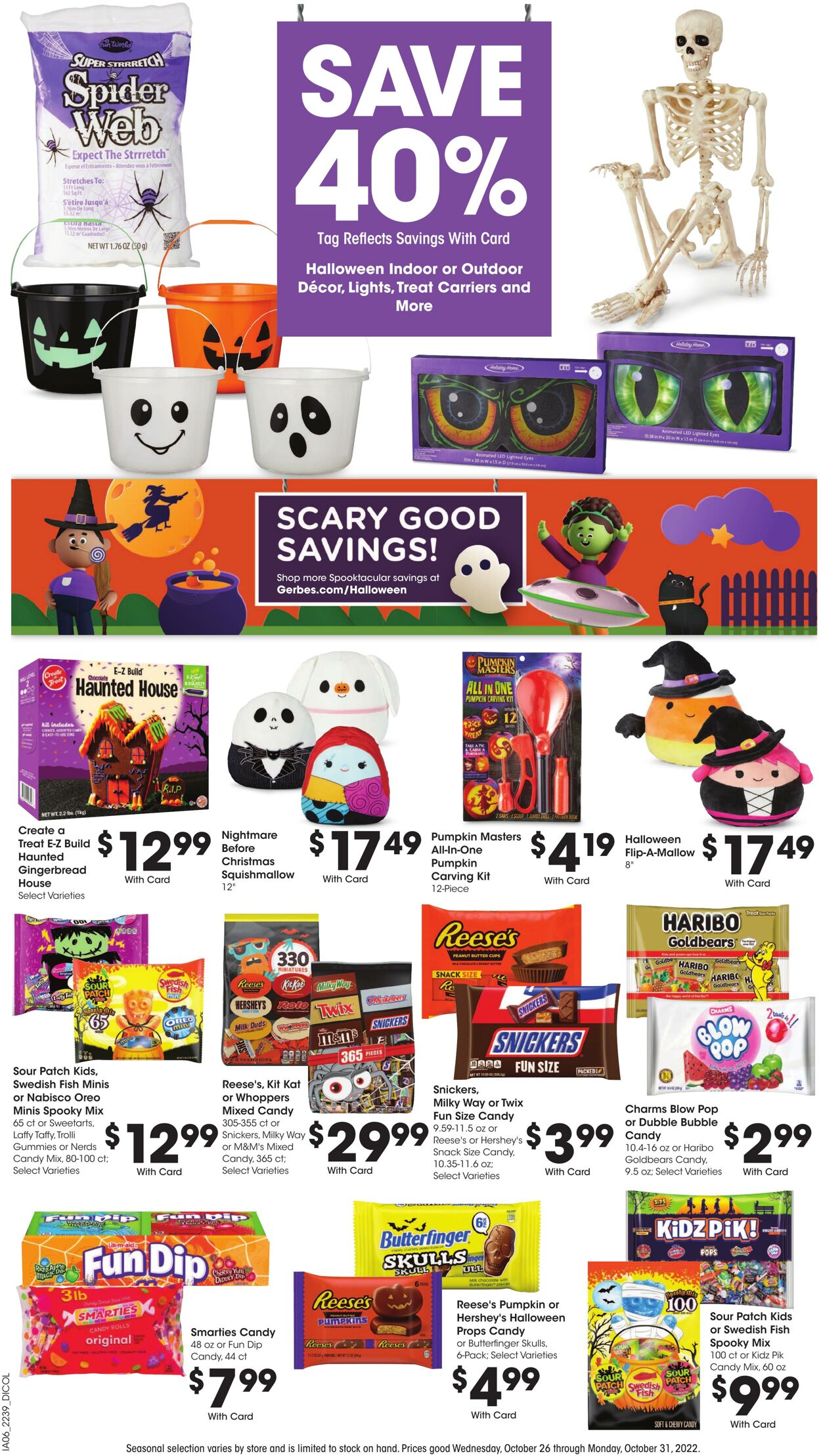 Weekly ad Gerbes Supermarkets 10/26/2022 - 11/01/2022