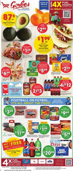 Weekly ad Gerbes Supermarkets 11/25/2022-11/29/2022
