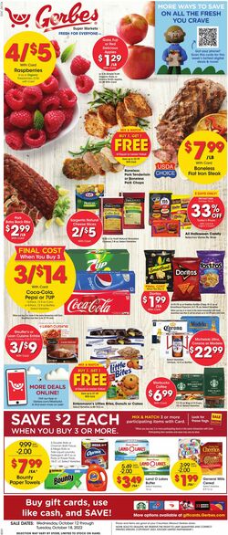 Weekly ad Gerbes Supermarkets 10/12/2022-10/18/2022