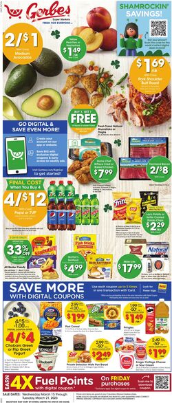 Weekly ad Gerbes Supermarkets 03/15/2023 - 03/21/2023