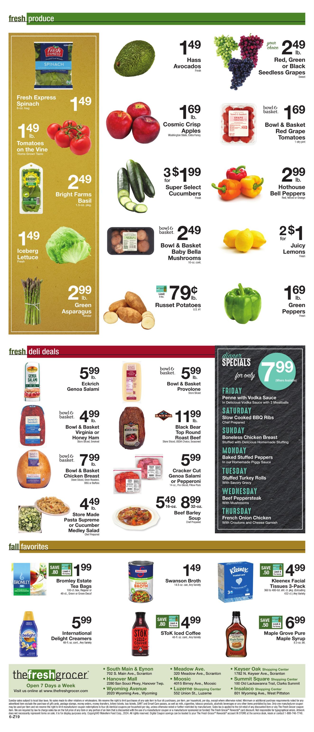 Weekly ad Gerrity's Supermarkets 09/27/2024 - 10/03/2024