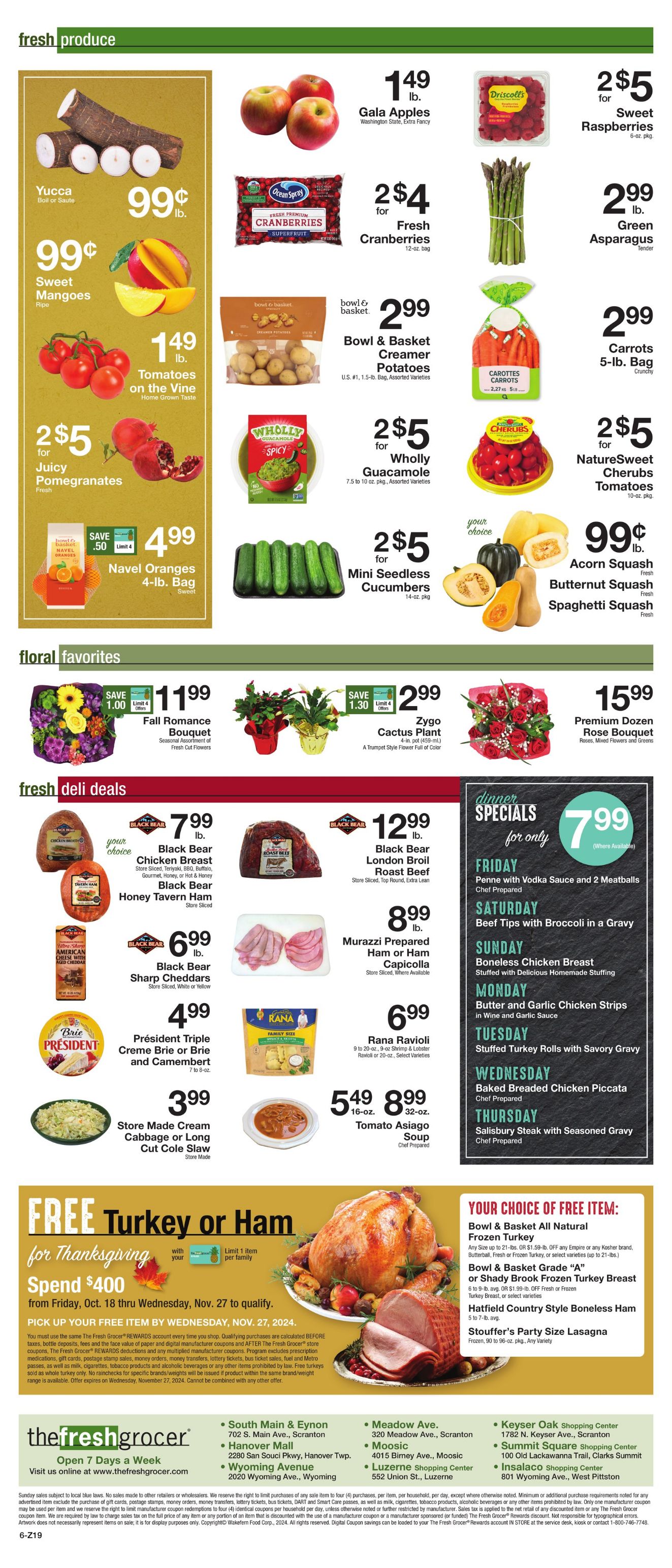 Weekly ad Gerrity's Supermarkets 11/01/2024 - 11/07/2024