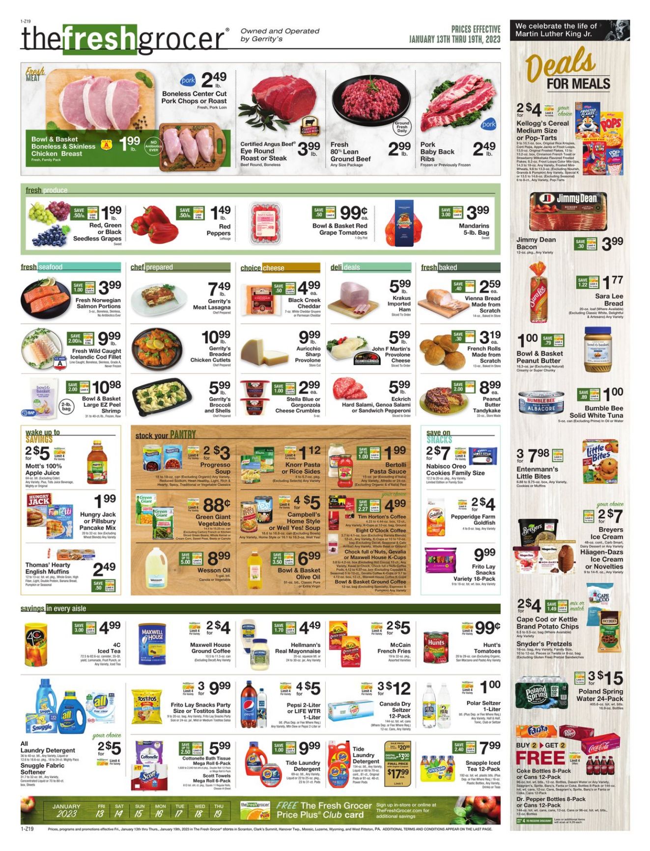 Weekly ad Gerrity's Supermarkets 01/13/2023-01/19/2023