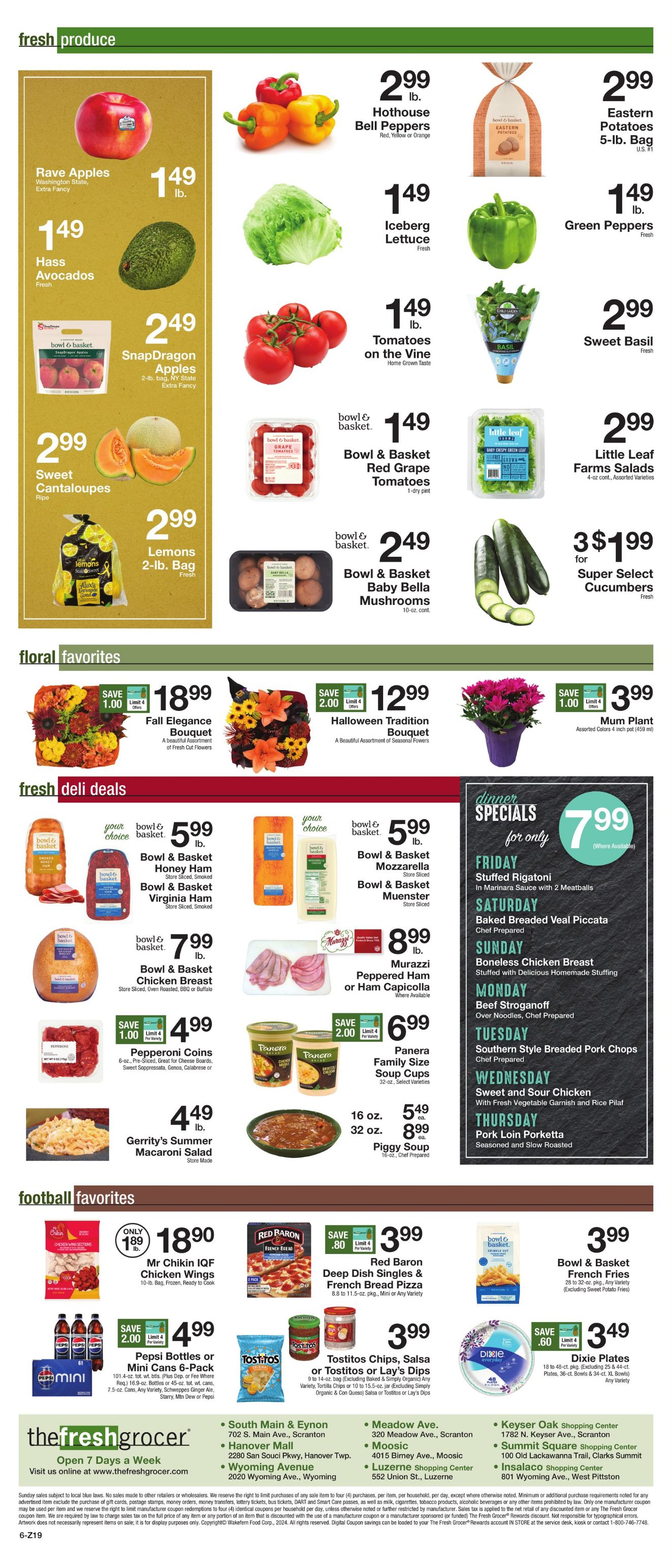 Weekly ad Gerrity's Supermarkets 10/11/2024 - 10/17/2024