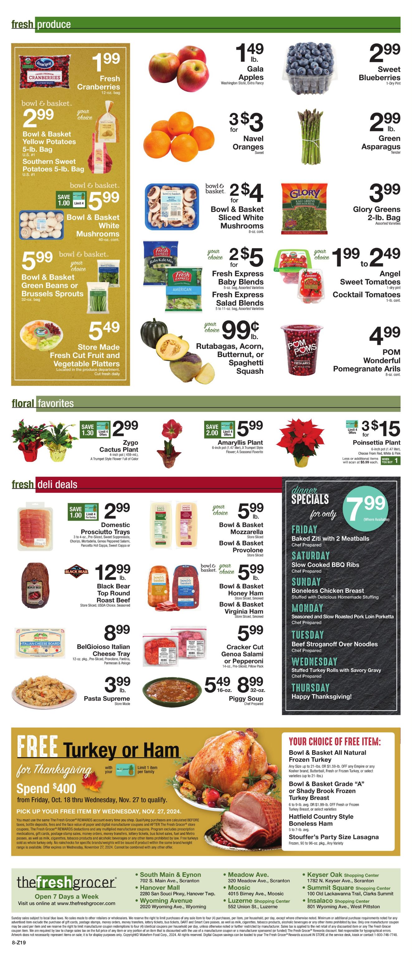 Weekly ad Gerrity's Supermarkets 11/22/2024 - 11/28/2024