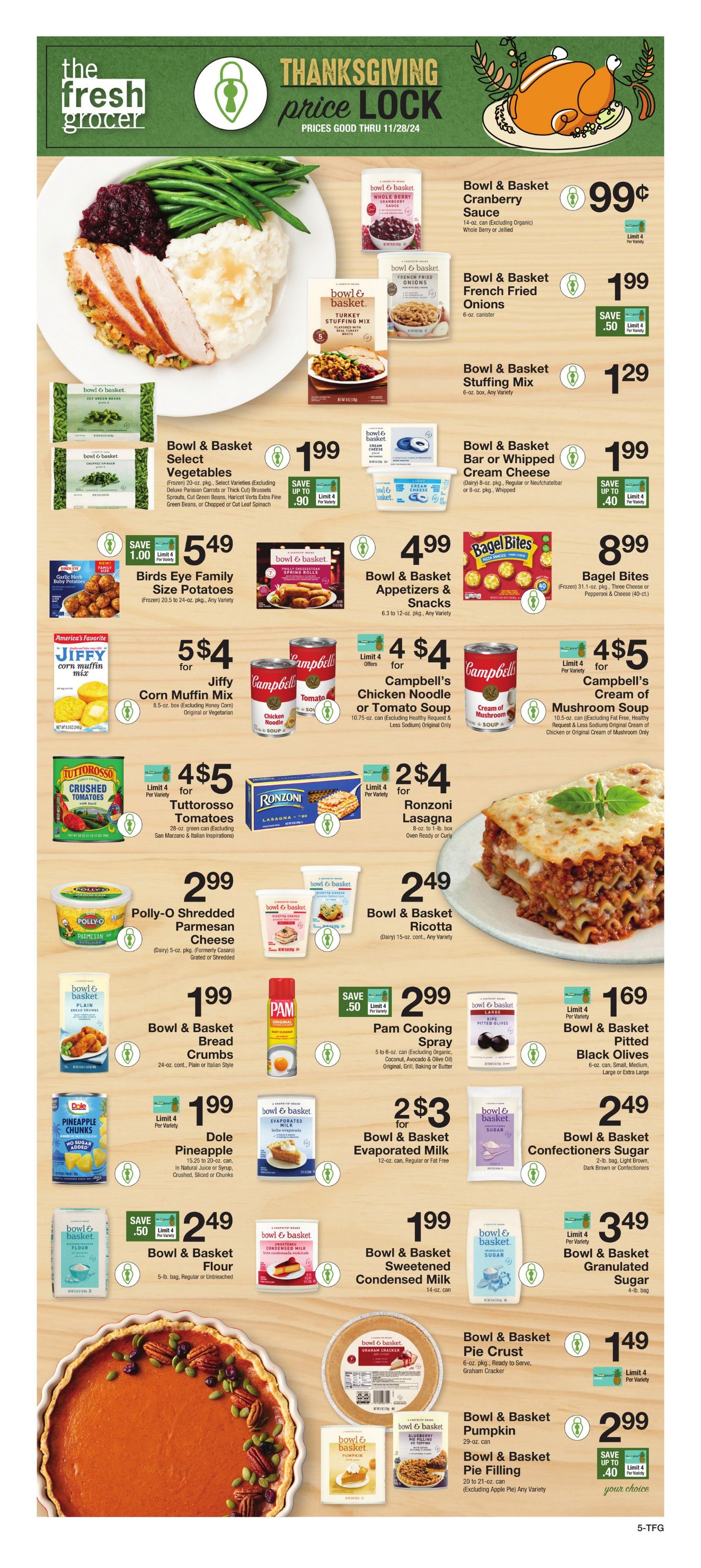 Weekly ad Gerrity's Supermarkets 11/22/2024 - 11/28/2024