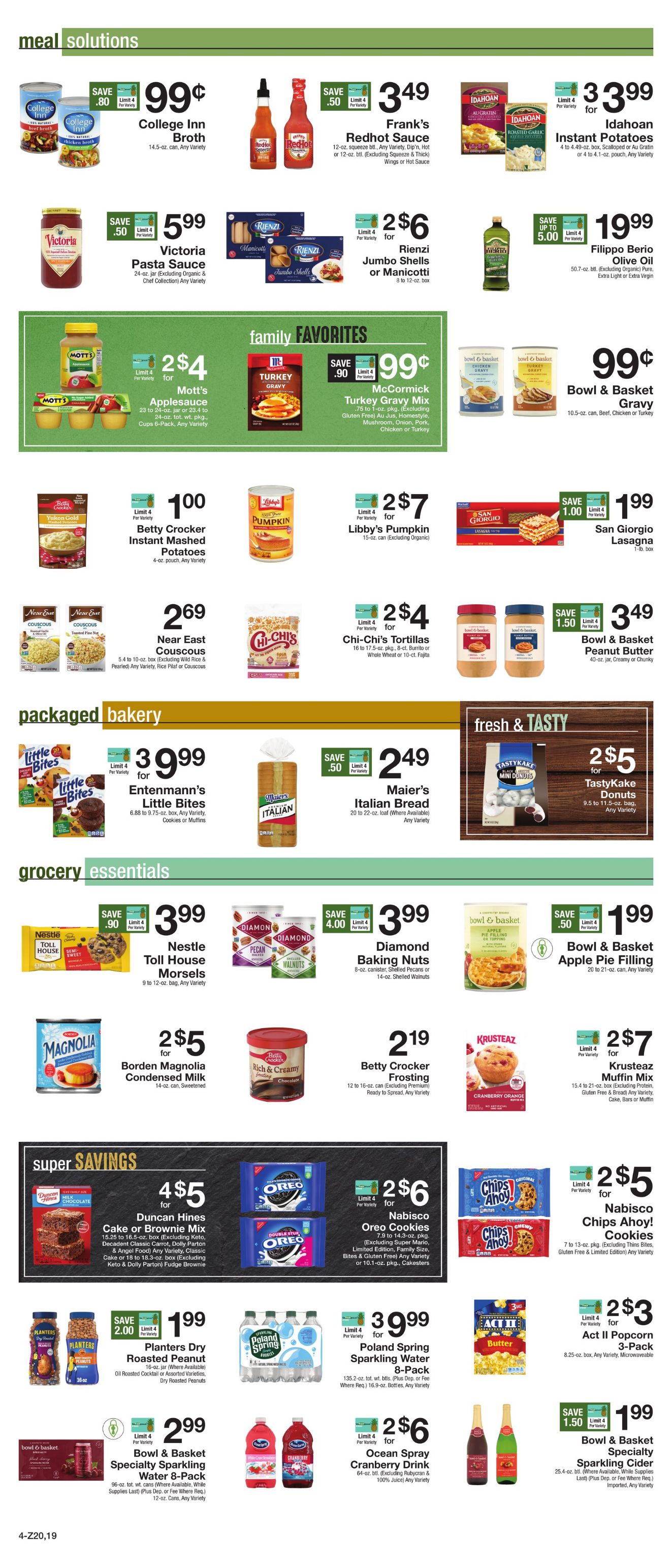 Weekly ad Gerrity's Supermarkets 11/22/2024 - 11/28/2024