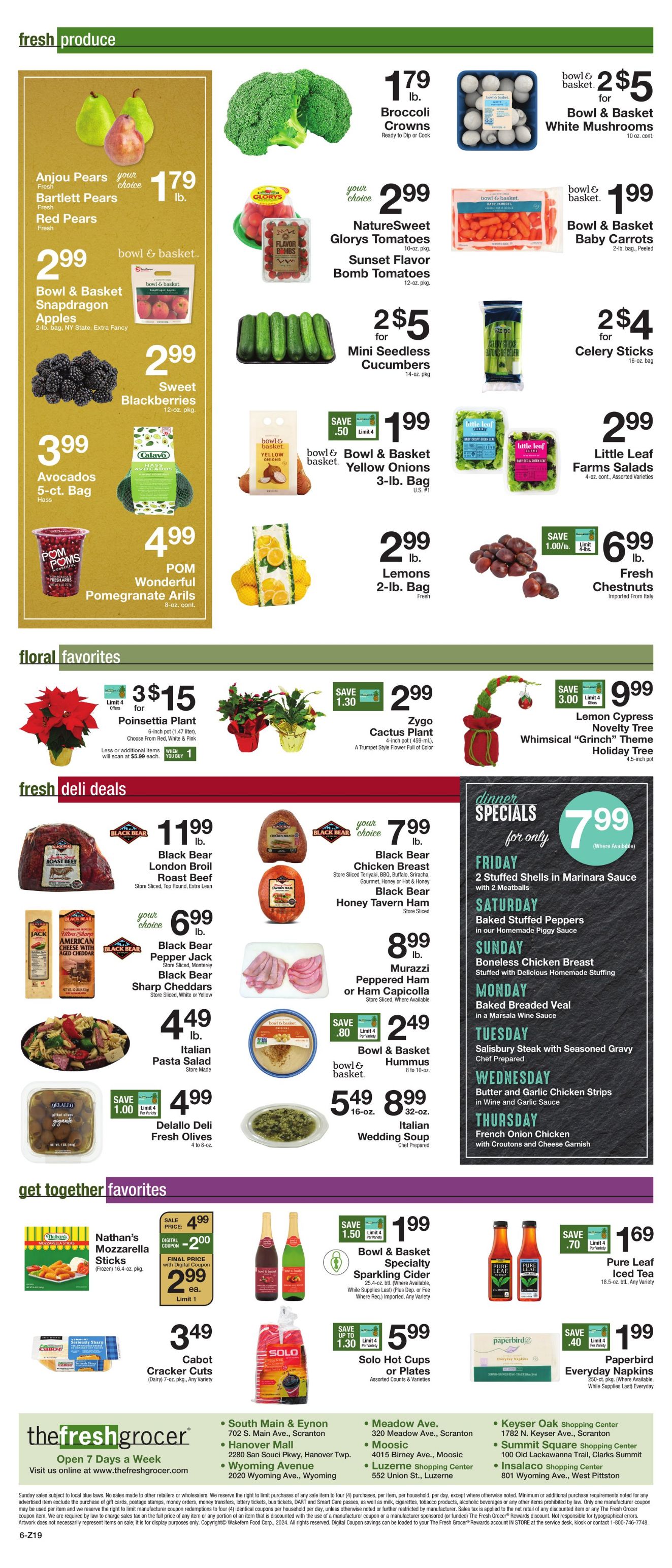 Weekly ad Gerrity's Supermarkets 11/29/2024 - 12/05/2024