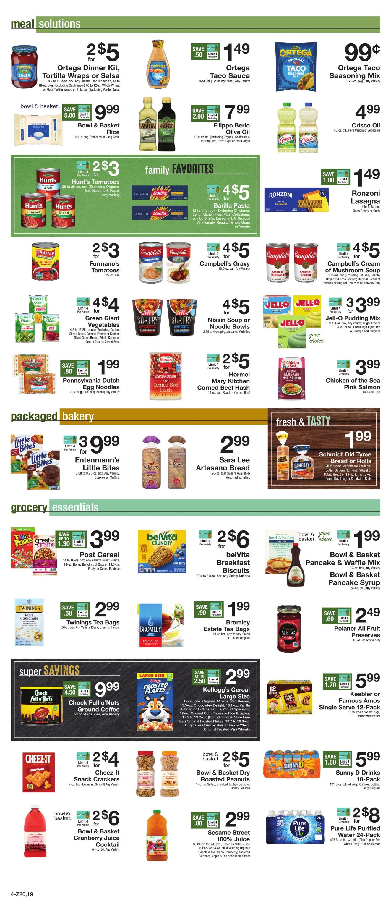 Weekly ad Gerrity's Supermarkets 11/29/2024 - 12/05/2024